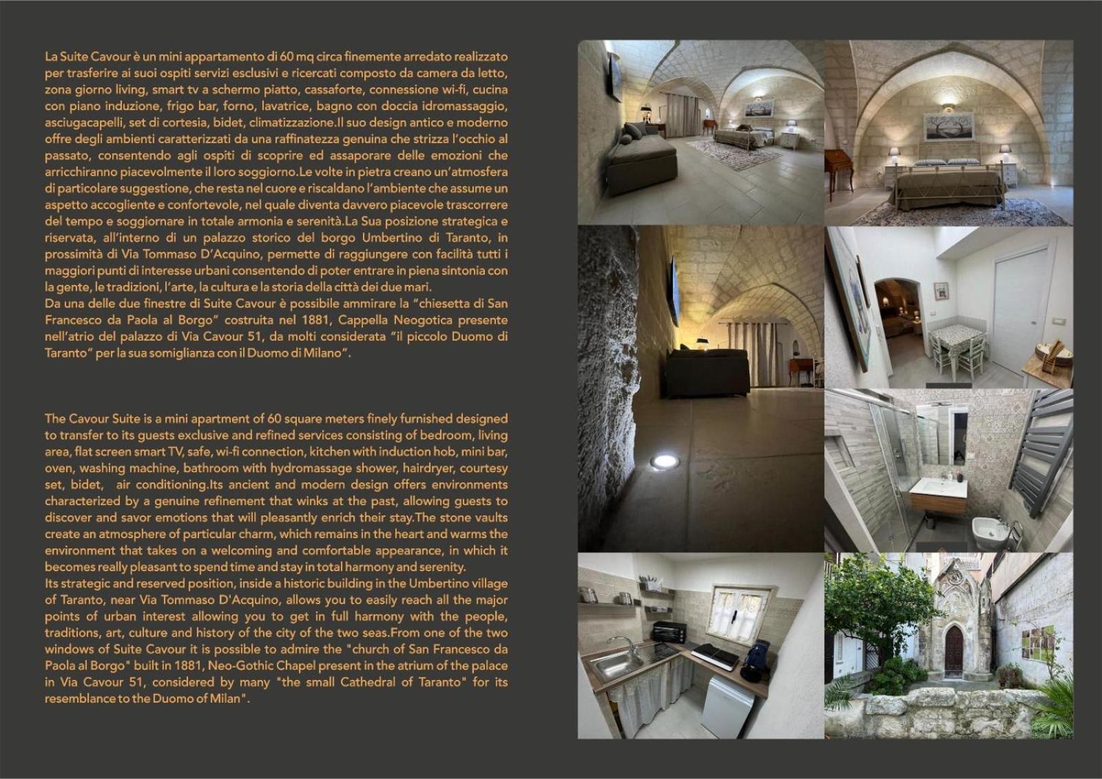 Suite Cavour Luxury Home Tarente Buitenkant foto